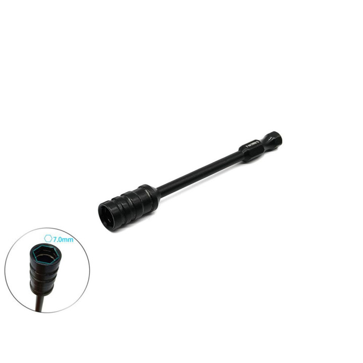 TT-087-7.0 T-Works 7.0mm Nut Driver Attachment