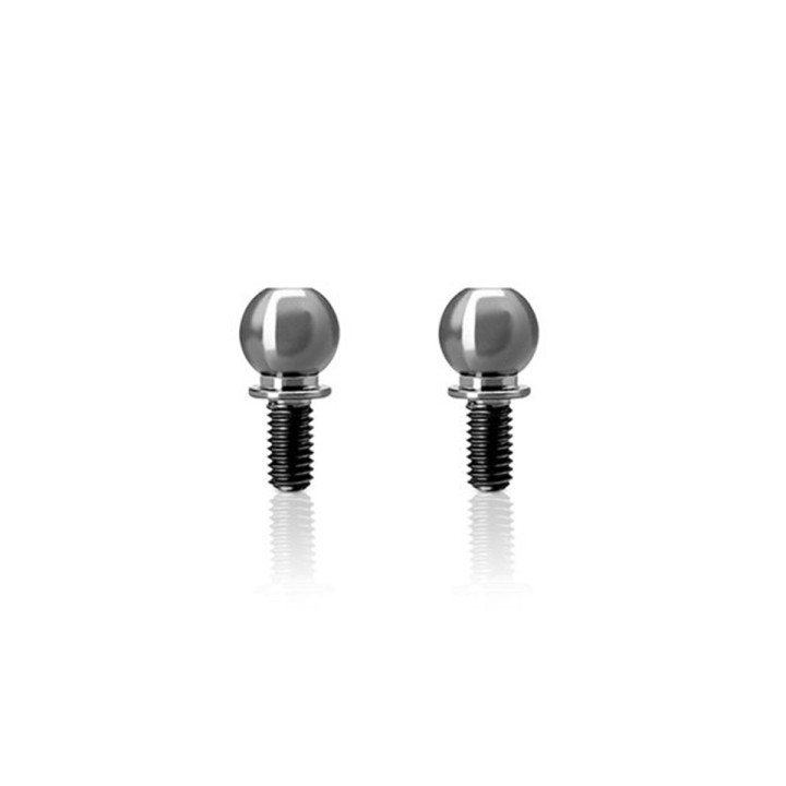 TP-X4-A T-Works Tit. 6mm Ballstud With M3x5.5 ( For Xray X4) 2pcs.