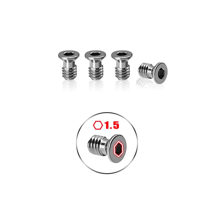 TP-800R-B T-Works Tit. Damper Vertically Screw Aweso A800R - 4pcs.
