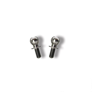 TP-132B-6 T-Works 64 Titanium Mugen MTC2 Ballstud  6x6mm ( 2pcs. )