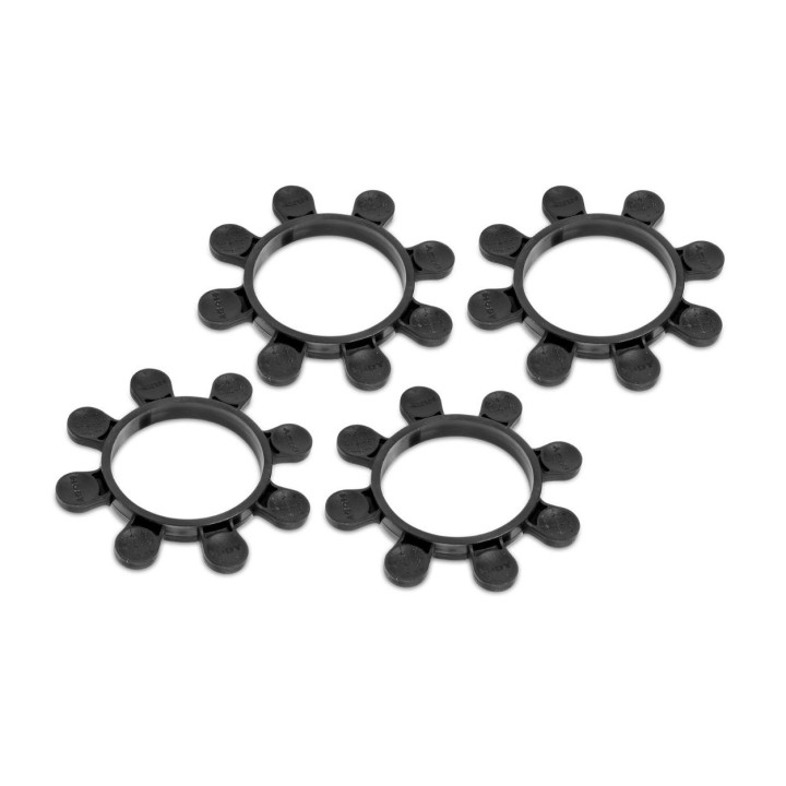 105252-K Hudy 1/10 Off-Road Tire Glue Band Octopus - Black (4)