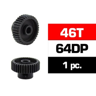 UR4316-46 Ultimate Hss Steel 64Dp Pinion Gear 46T W/3.17mm Bore
