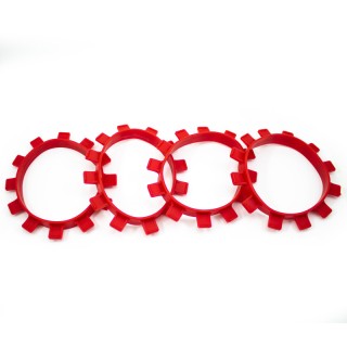 UR8402-8T Ultimate Truggy Tire Mounting Bands (4Pcs.)