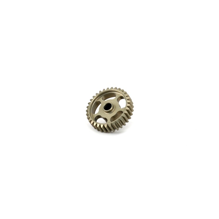 48249 Hiro Seiko Hard Coated Alum. Pinion Gear (Mos2) Dp48-33T
