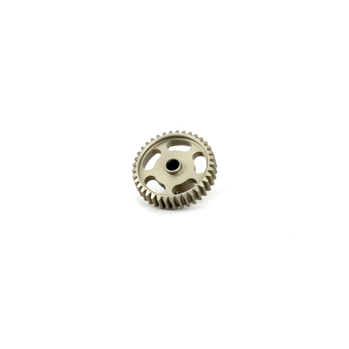 48253 Hiro Seiko Hard Coated Alum. Pinion Gear (Mos2) Dp48-37T