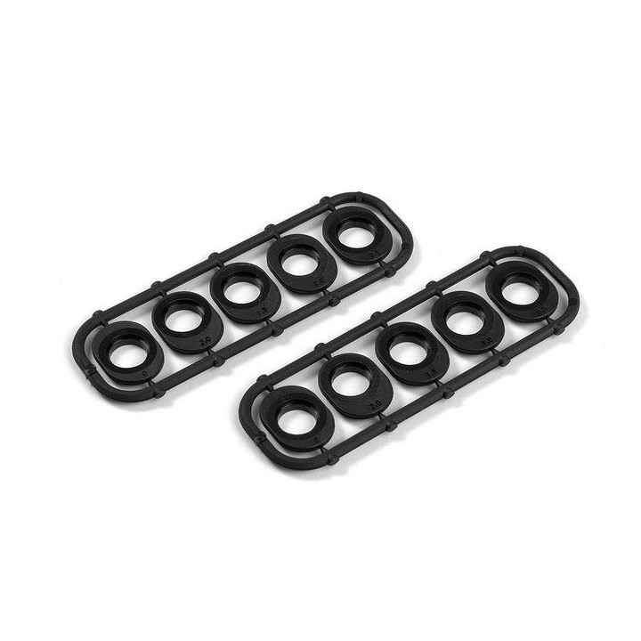 372070 Xray Composite Ride Height Adjuster Set - V2 (2)