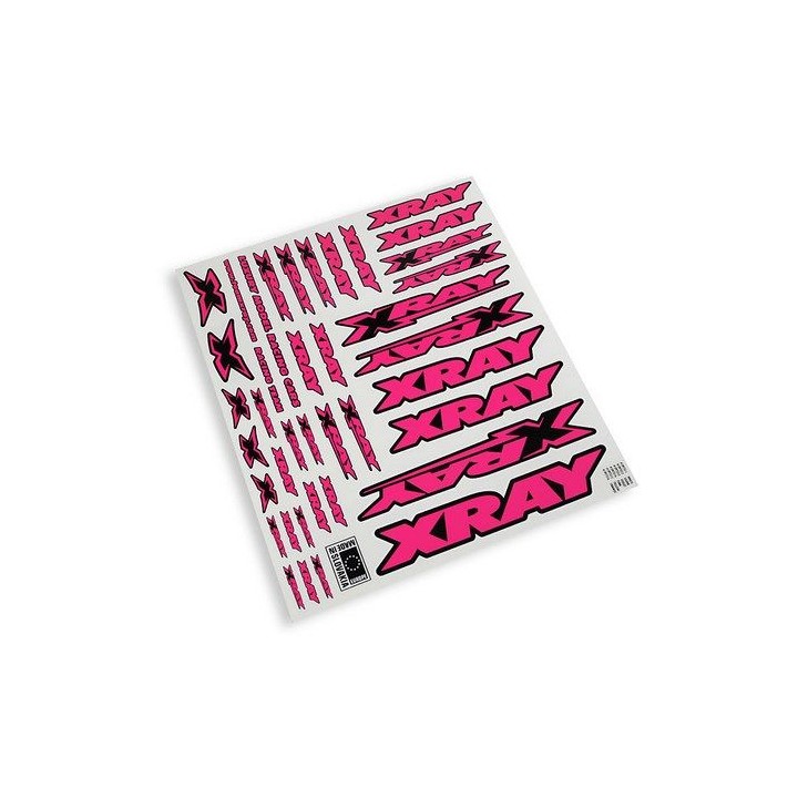397314 Xray Sticker For Body - Neon Red