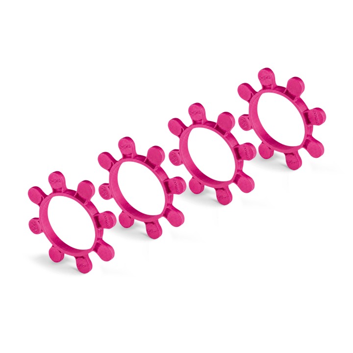 105253 Hudy 1/8 Off-Road Tire Glue Band Octopus - Purple (4)