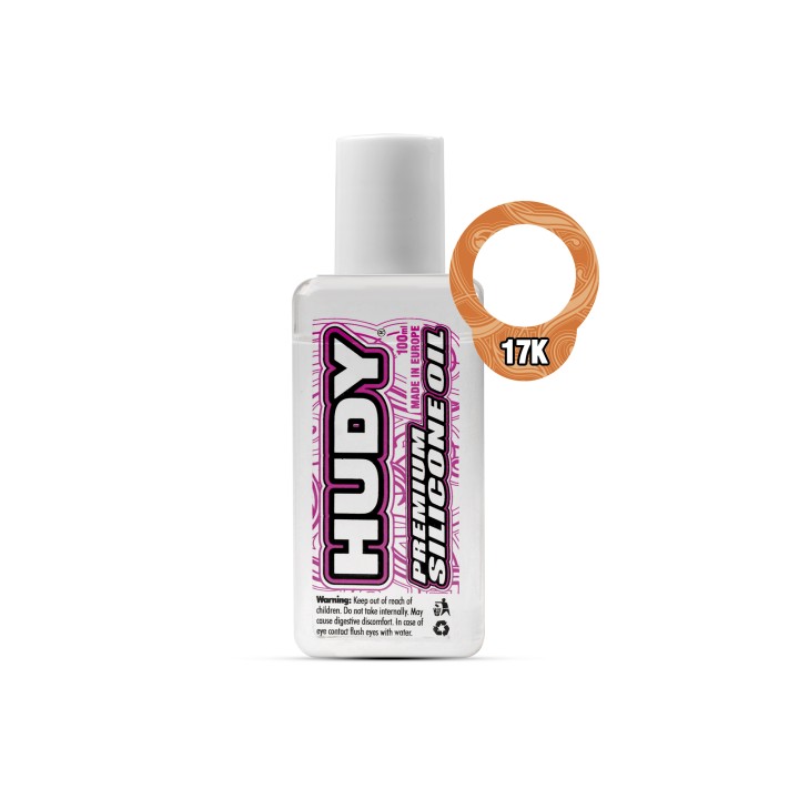 106518 Hudy Premium Silicone Oil 17 000 Cst - 100Ml