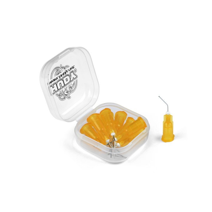 106911 Hudy Glue Tip Needle 0.3mm - Bent (10)