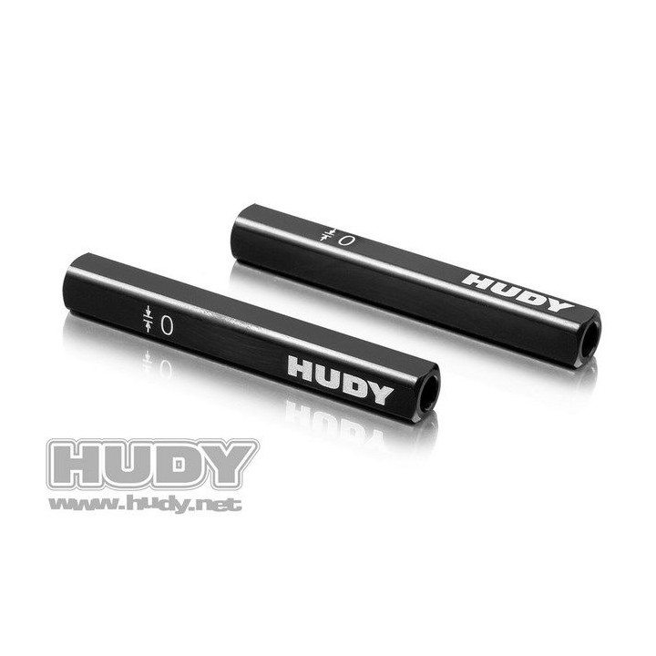 107702 Hudy Downstop Gauge Support Blocks 10mm - 1/8 - 1/10 (2)