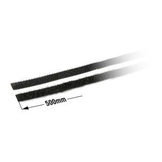 107872 Hudy Velcro Tape With Double Sided Tape 8X500mm