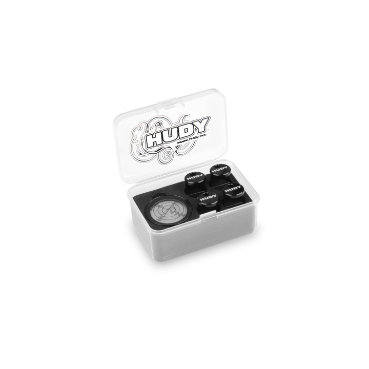 108280 Hudy 10mm Set-Up Board Level Adjustable Feet (4)