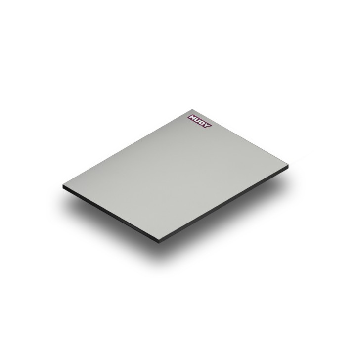 108301 Hudy Set-Up Board 1/10 & 1/12 On-Road - Lightweight - Grey