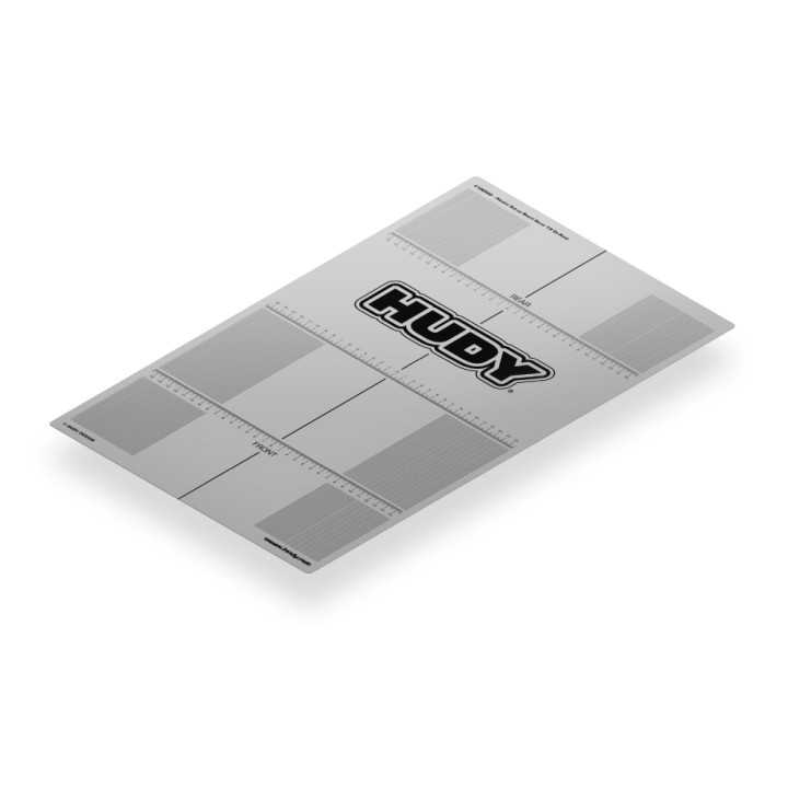 108560 Hudy Plastic Set-Up Board Decal 331X545mm - 1/8 On-Road