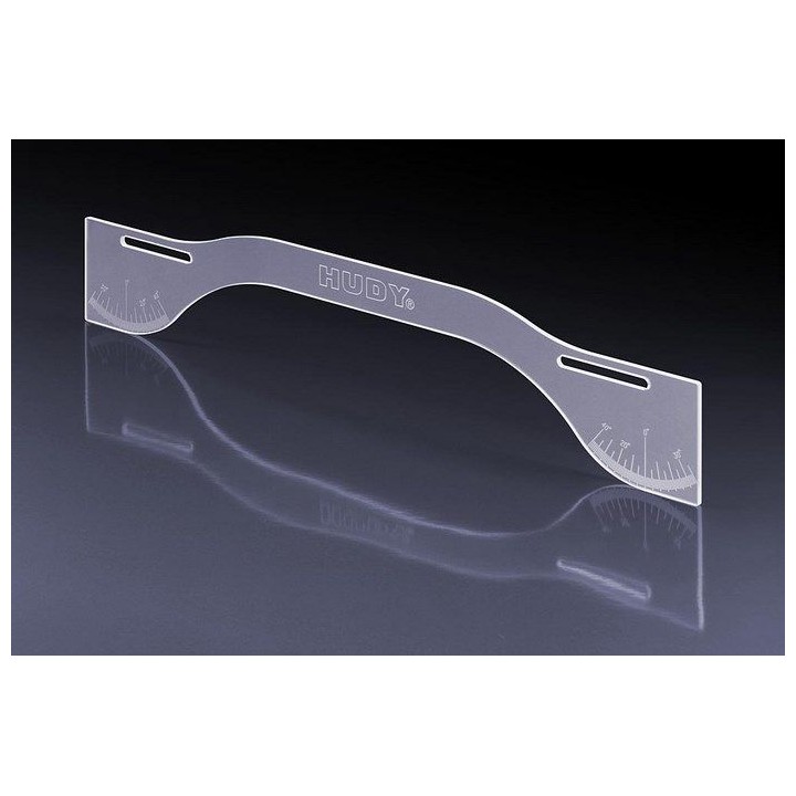 108841 Hudy Upside Measure Plate For 1/8 Truggy