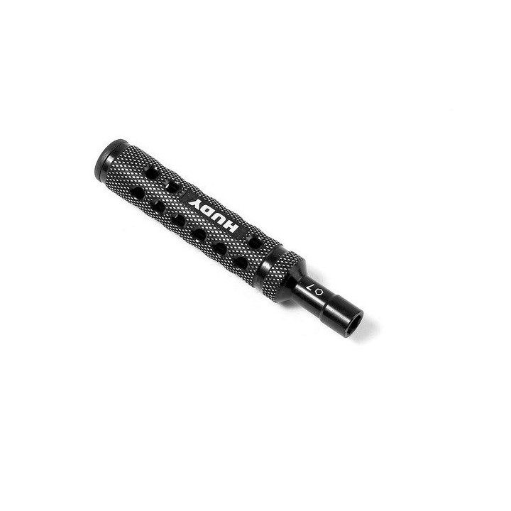 170007 Hudy Limited Edition - Alu 1-Piece Socket Driver 7.0 mm