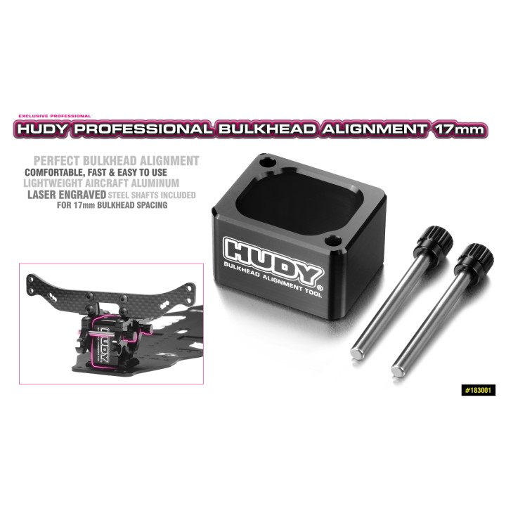 183001 Hudy Bulkhead Alignment Tool 17mm - Vyssie Naklady