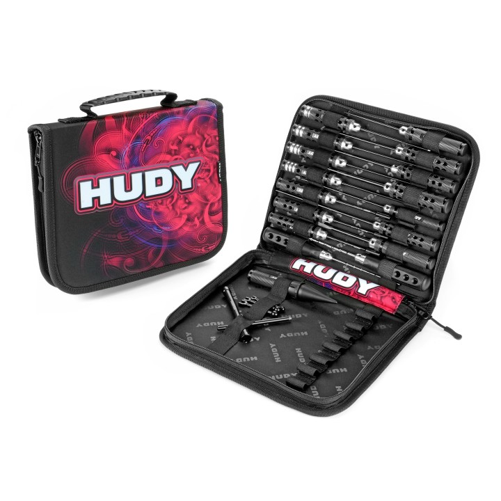 190004 Hudy Set Of Tools + Carrying Bag - For All Cars