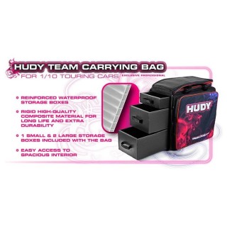 199100 Hudy 1/10 Carrying Bag With Drawers - V3