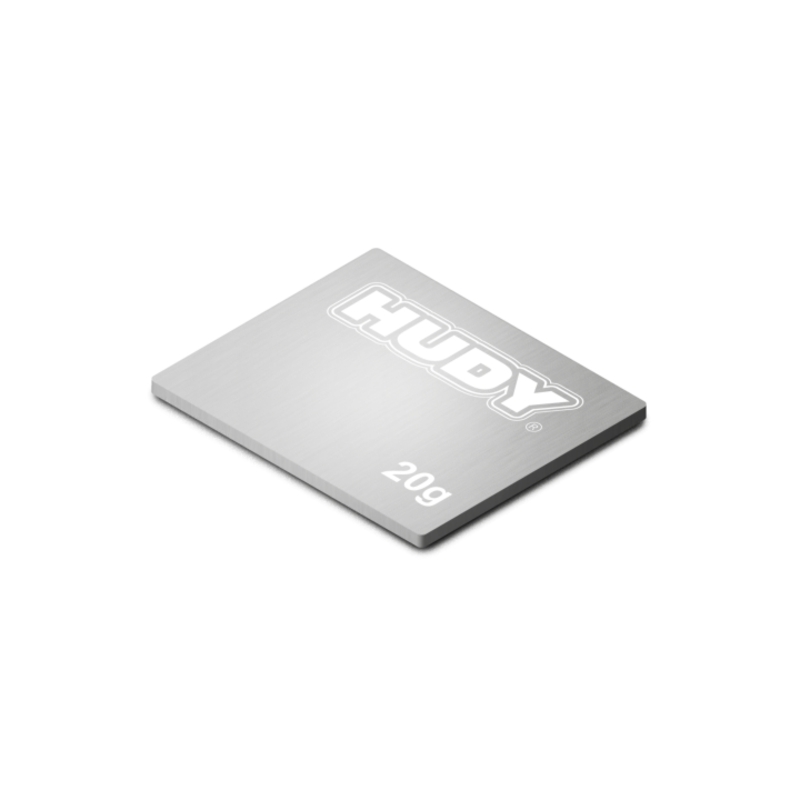 293087 Hudy Pure Tungsten Weight Thin - 31X26mm - 20G