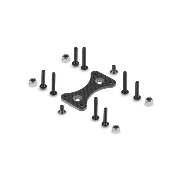 293191 Hudy Carbon Dual Side Fan Extension - Dual Motor Fan Mount