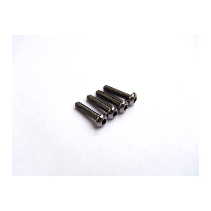 48017 Hiro Seiko Titanium Hex Socket Button Head Screw M2X10