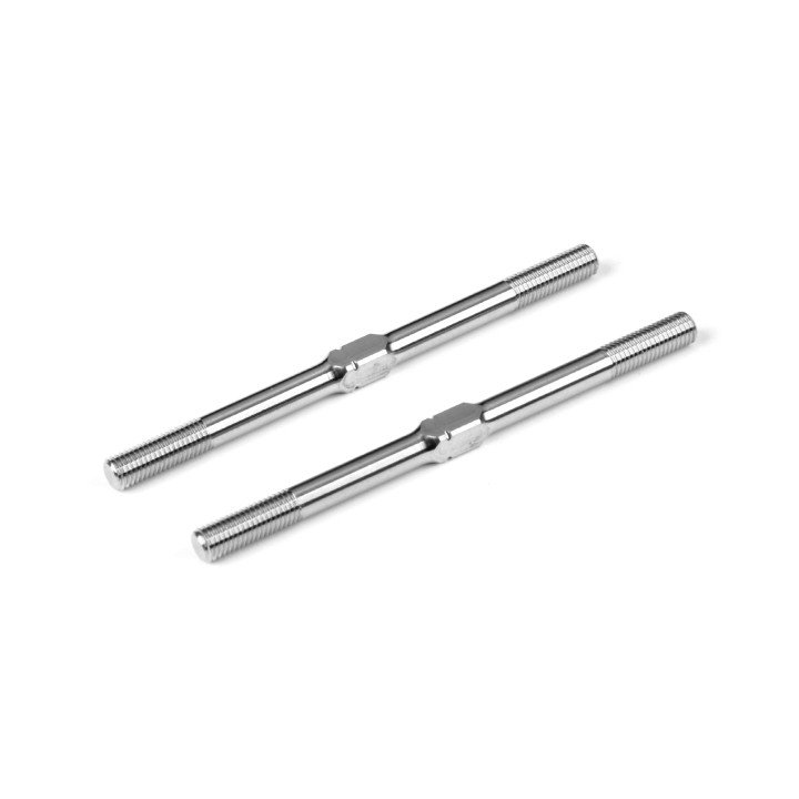 992385 Hudy Titanium Adjustable Turnbuckle 55mm M3.5 L/R (2)