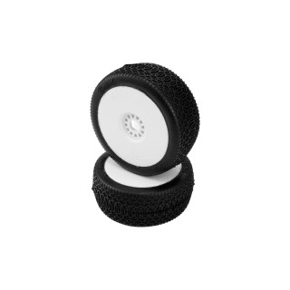 HR001-0833 Hot Race Pair Of Tyres Napoli Medium Mounted
