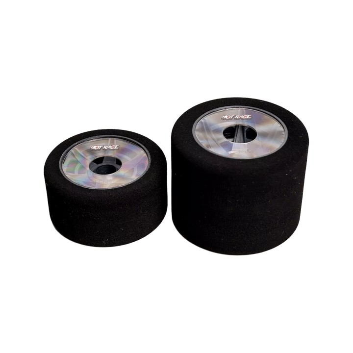 HR004-1050 Hot Race Set Of Lens Tyres 18 Rear So - Front So