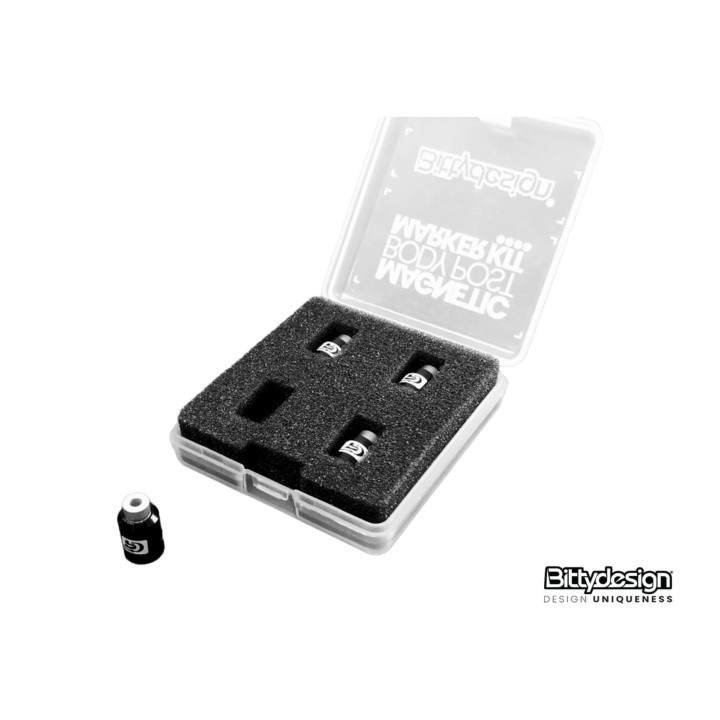 BDBPMK10-B Bittydesign Body Post Marker Kit Black - 1/10