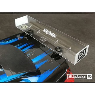 BDRW-190MOD Bittydesign Rear Hard Wing For 190mm 1/10 Tc Modified