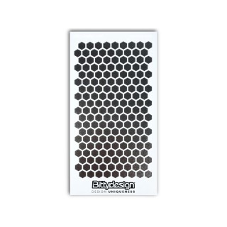 BDSTC-002L Bittydesign Vinyl Stencil - Honeycomb V1 Large