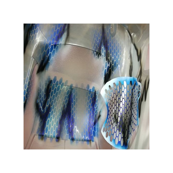 BDSTC-003 Bittydesign Vinyl Stencil - Honeycomb V2