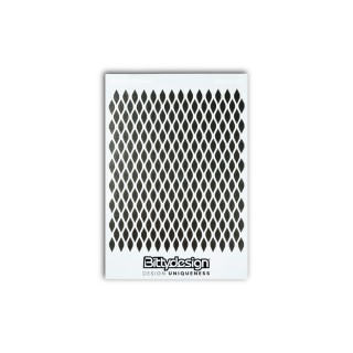 BDSTC-010 Bittydesign Vinyl Stencil - Grill