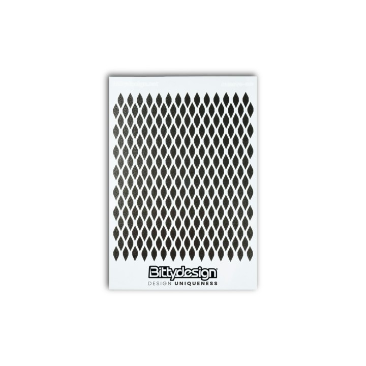 BDSTC-010 Bittydesign Vinyl Stencil - Grill