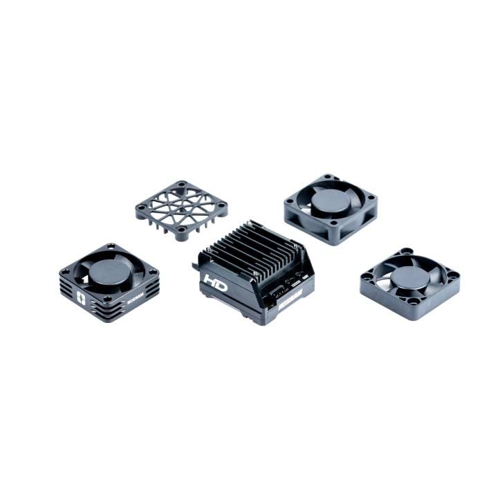 N901831 Nosram Aluminium Highrev. Speedo Fan 30X30X10mm - Esc