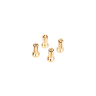 N999206 Nosram 5mm Gold Connectors - 14mm Length (4 Pcs.)