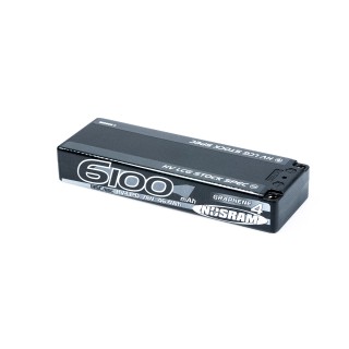 N999655 Nosram Lipo Lcg 6100Mah 2S Hv Stick Graphene 135C/65C