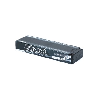 N999746 Nosram Lipo U-Lcg 5100Mah 2S Hv Stick Graph. 135C/65C