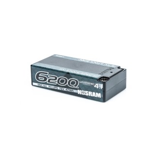 N999759 Nosram Lipo Lcg 6200Mah 2S Hv Shorty Graphene