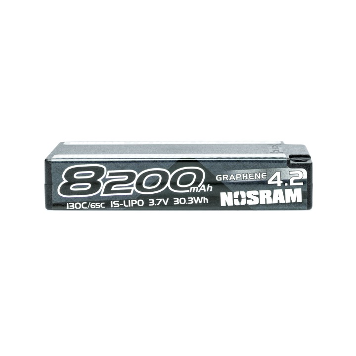 N999842 Nosram Lipo Hlcg 8200Mah 1S Hv 1/12 Graphene 130C/65C