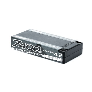 N999844 Nosram Lipo Hlcg 7400Mah 1S Hv 1/12 Graphene 140C/70C
