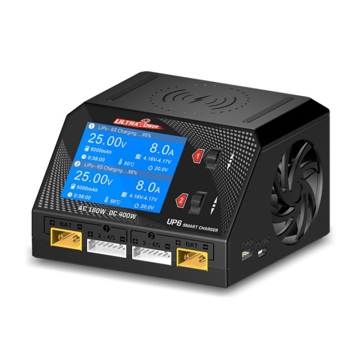 UP6 Ultra Power Up6 Smart Dualac/Dc Charger 400W 10A