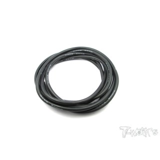 EA-026BK T-Works 12 Gauge Silicone Wire (Black) 2M