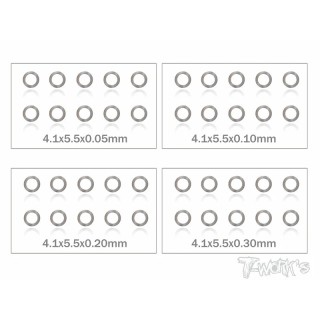 TA-095-4 T-Works 4mm Shim Washer Set