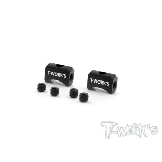 TG-054 T-Works Alum. Exhaust Lock (2Pcs.)