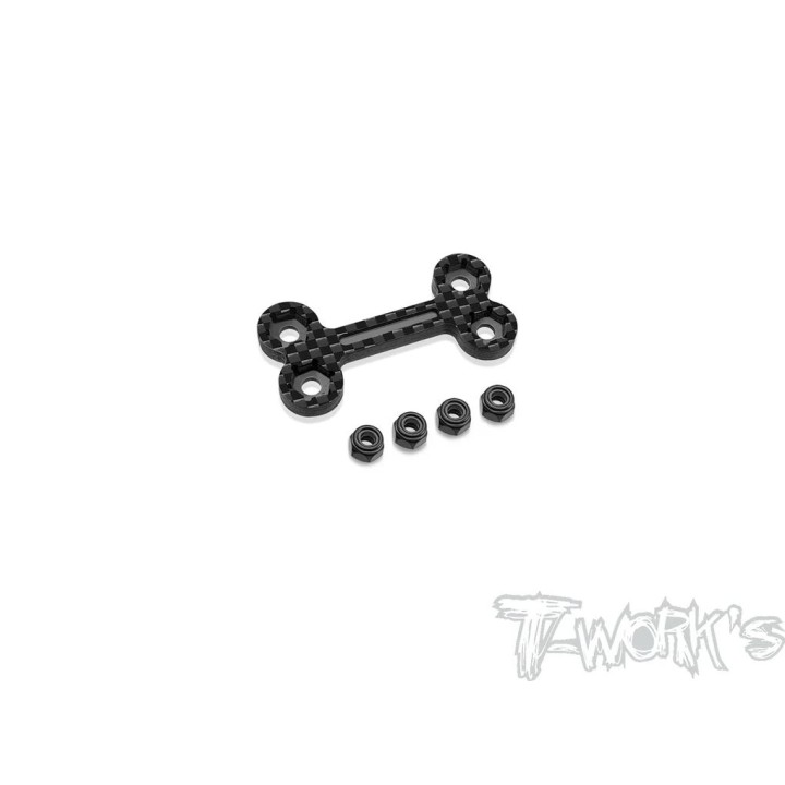 TO-328-A T-Works Graphite Wing Mount One Piece Adapter (Rc8B4)