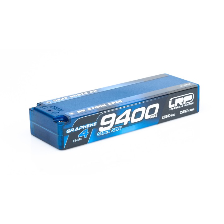 LRP431279 Lrp Hv Stock Spec Graphene-4 9400Mah 7.6V Lipo 135C/65C
