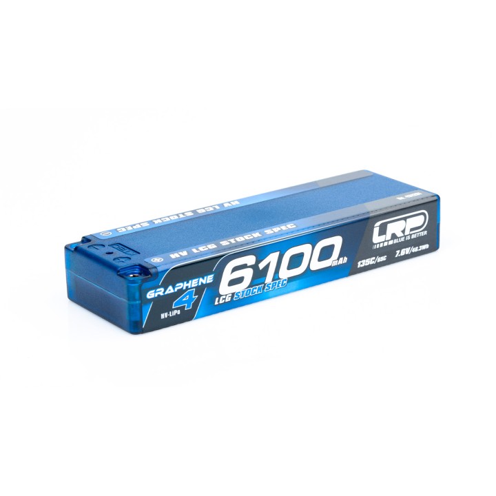 LRP431281 Lrp Hv Lcg Stock Spec Graphene 6100Mah 7.6V Lipo 135C/65C
